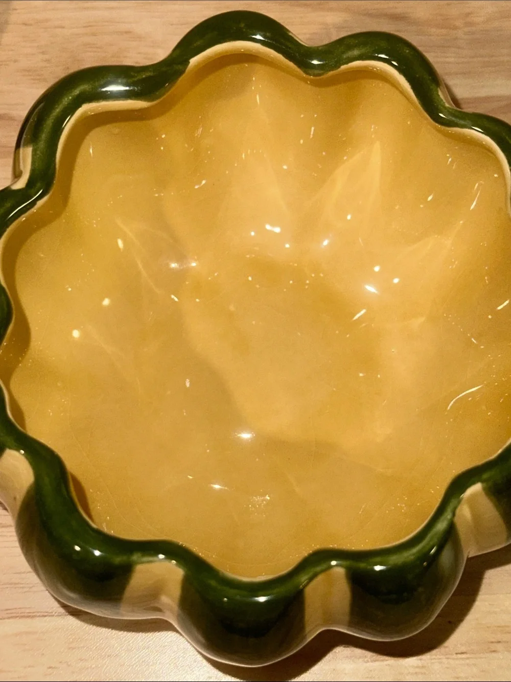 Williams Sonoma B. Eigen 2008 Autumn Harvest Green Pumpkin Lidded Bowl